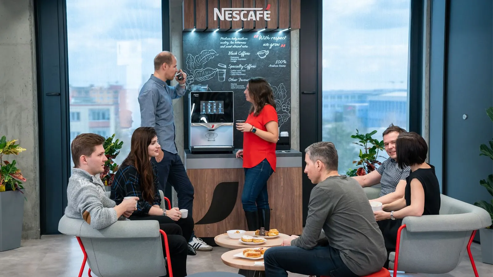 Nescafé Coffee Machines for Offices Selecta
